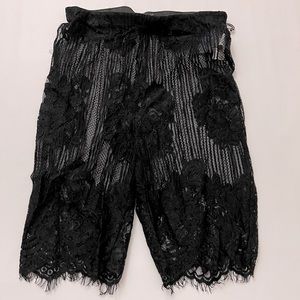LACE BIKERSHORT - NWT